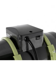 Winflex - extracteur d'air TT 125mm U 280m³/H thermostat-variateur